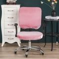 thumbnail image 2 of Cubierta Giratoria para Silla de Oficina Separada Silla de Comedor Rosado Sunnimix Funda para silla de ordenador de oficina, 2 of 5