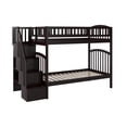 thumbnail image 4 of Atlantic Furniture Westbrook Lit Superposé, Simple/Simple, Espresso, 4 of 8