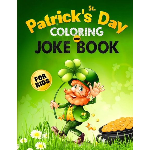 St. Patrick's Day Coloring and Jokes, (Paperback)