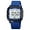 Blue White, variant on Men Digital Sports Watch Ultra-Thin Large Face Waterproof Wrist Watches for Men with Stopwatch Countdown Timer Alarm Function Dual Time LED Back Light