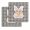 Black, variant on Easter Kitchen Dish Towels for Drying Dishes Set of 4, Spring Rabbits Ears Feet Flowers Wooden Grain Waffle Weave Microfiber Hand Tea Bathroom Towels Quick Dry & Absorbent Towel 15.7x23.6
