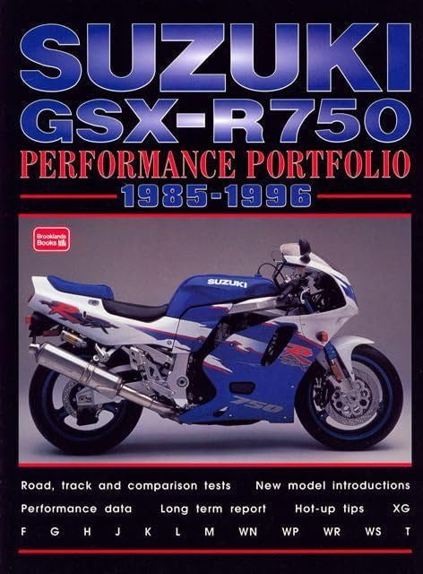 Suzuki GSX-R750 1985-1996 -Performance Portfolio (Paperback)