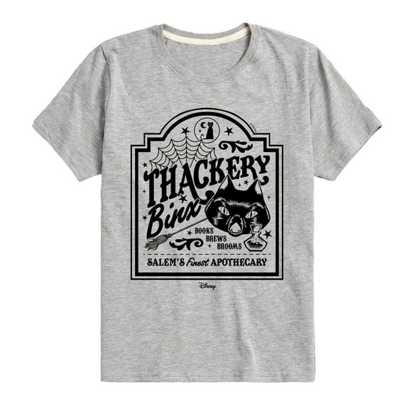 Hocus Pocus - Binx Business Sign -Toddler and Youth Short Sleeve Graphic T-Shirt