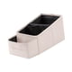 thumbnail image 5 of Reposabrazos de coche, compartimento de almacenamiento, portavasos, caja de pañuelos, divisores ajustables, cuero sintético Beige, 5 of 9