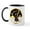 White/Black Inside, variant on CafePress - Night Flight/Poodle Std(Choc) Mug - 11 oz Ceramic Mug - Novelty Coffee Tea Cup