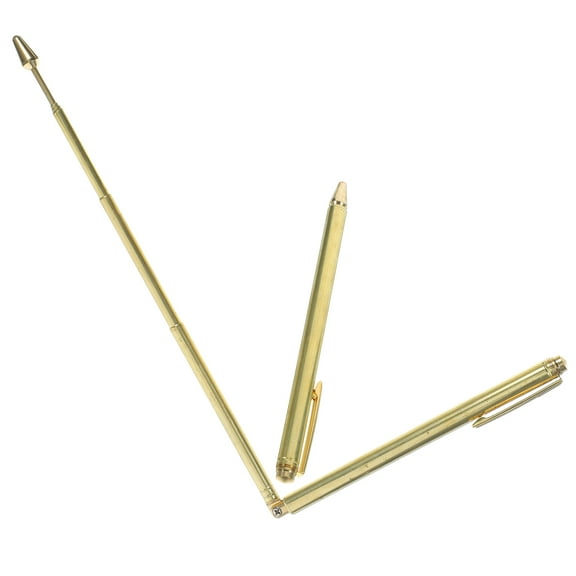 2pcs Metal Dowsing Rods Water Divining Rods Outdoor Probe Tool Portable Divining Probe Rods