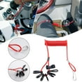LS Boat Kill Engine Stop Switch Safety Lanyard Clip For Yamah a Outboard J9M0