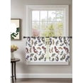 thumbnail image 2 of Sheer Curtains 54 Inch Length 2 Panels Set for Kitchen, Boho Western Colorful Semi Sheer Curtains for Windows, Vintage Abstract Art Ethnic Tribe Voile Window Treatments Rod Pocket Curtain, 2 of 7