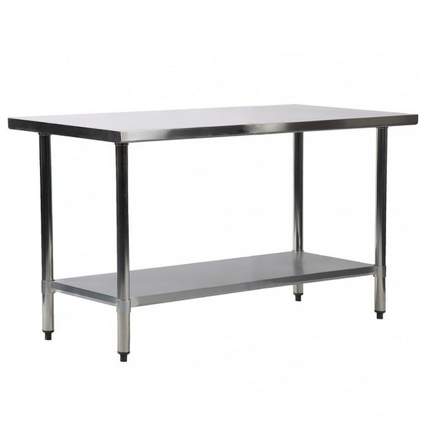 stainless steel table for restaurant kitchen