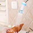 thumbnail image 3 of 1pc Faucet Retractable Extender Rotatable Tap, Water Spray Head, Household Kitchen Vegetable Washing Fruit Splash-proof Shower Faucet Bubbler, 3 of 5