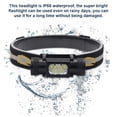 thumbnail image 4 of Faro 3000lm LED recargable 5 Modo Cabeza ajustable Linterna Sensor de movimiento manos libres Pesca Noche Montar faros H05A-OSLP8 kenally OD003513-01B, 4 of 7