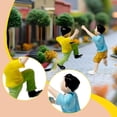 thumbnail image 6 of 2 Miniature Model Train Architectural Figurine Resin Material for Educational DIY Diorama Layout Adults, 6 of 9