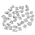 thumbnail image 4 of Dije para zapato BuyWeek 37 Piezas con letras PVC, 4 of 14