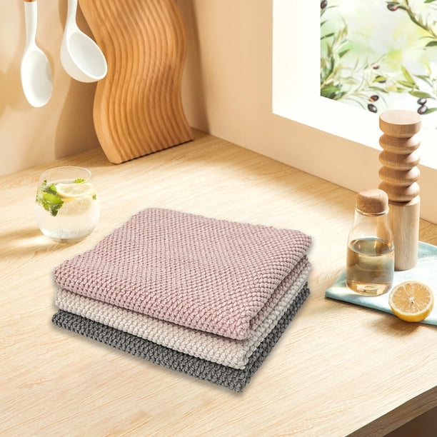Paños de Cocina de Microfibra Absorbentes y Gruesos | Toalla de Cocina Multiusos para Limpieza En Seco y Húmedo | Paño de Limpieza Reutilizable Sin Pelusa | 30 X 30 Cm (Paquete de 1)
