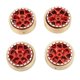 thumbnail image 1 of 4pcs Aluminum Alloy Wheel Hub Copper Counterweight RC Wheel Hub Internal Weight Assembly for HOBBYPLUS 1/18 4WD CP18P RC Car Red, 1 of 1