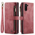 thumbnail image 1 of Étui Portefeuille CaseMe pour Samsung Galaxy Note 20 Ultra Note 10 Note 10 Plus, Porte-Cartes en Cuir, Support Magnétique et Fermeture Éclair, 1 of 5