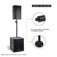 thumbnail image 2 of Sound Town 2-Pack Subwoofer Speaker Poles with Adjustable Height and Safety Pins (STSDA-50B), 2 of 7