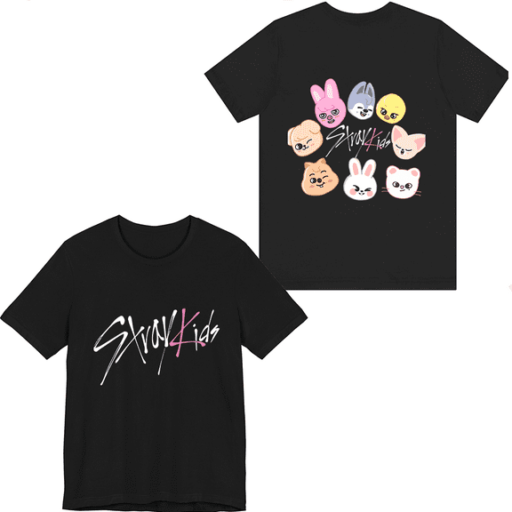 Stray Kids Merch You SKZOO T-shirt Fashion Men Women Short Sleeve Casual Graphic Tee