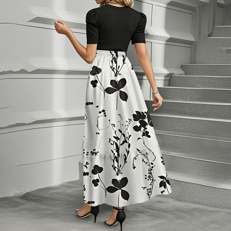 Floor Length Ladies Maxi Gown Buy SHYAM SUNDARI Floral Print Puff Sleeve Fit Flare Maxi Dress Floor Length Ladies Maxi Gown Buy SHYAM SUNDARI Floral Print Puff Sleeve Fit Flare Maxi Dress