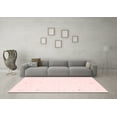 thumbnail image 3 of Ahgly Company Indoor Rectangle Solid Red Modern Area Rugs, 7' x 10', 3 of 4