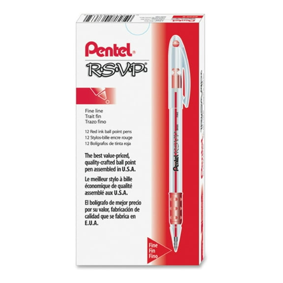Pentel R.S.V.P. Ballpoint Stick Pens