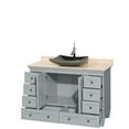 thumbnail image 7 of Wyndham WCV800048SOYIVGS2MXX 48" Single Bathroom Vanity with Ivory Marble Top, 7 of 7
