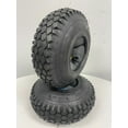 thumbnail image 3 of Two 4.10/3.50-5 Stud Tread Tires 4 Ply Same As 4.10-5 W/tubes TR87 Bent Stem, 3 of 3