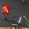 thumbnail image 6 of Epic Art 'Horse Portrait' by Ata Alishahi, Acrylic Glass Wall Art, 16"x24", 6 of 8