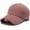 Pink, variant on Classic Corduroy Cotton Baseball Caps Vintage Low Profile Dad Hat with Adjustable Strap Buckle Unisex Trucker Hat