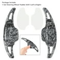 thumbnail image 2 of Steering Wheel Paddle Shifter Extensions Covers For Chevy Camaro 12-15, 2 of 12
