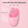thumbnail image 4 of Compatible con Airpods Estuche Lindo Patrón de Flores de Dibujos Animados Niñas Mujer Silicona Suave A Prueba de Golpes Diseño de Llavero Cubierta para, 4 of 4