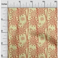 thumbnail image 2 of oneOone Cotton Poplin Medium Yellow Fabric Floral Silhouette Quilting Supplies Print Sewing Fabric By The Yard 56 Inch Wide, 2 of 4