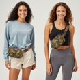 thumbnail image 3 of Sac Banane Palm Paradise Sac de Taille Ajustable Imperméable avec Design Feuille de Monstera Surdimensionné, Style Vacances, 3 of 4