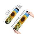 thumbnail image 4 of Pofeuu Sky Golden Sunflower Field B Print 30cm Socks, Adult Running Hiking Socks for Youth and Adult, 4 of 7