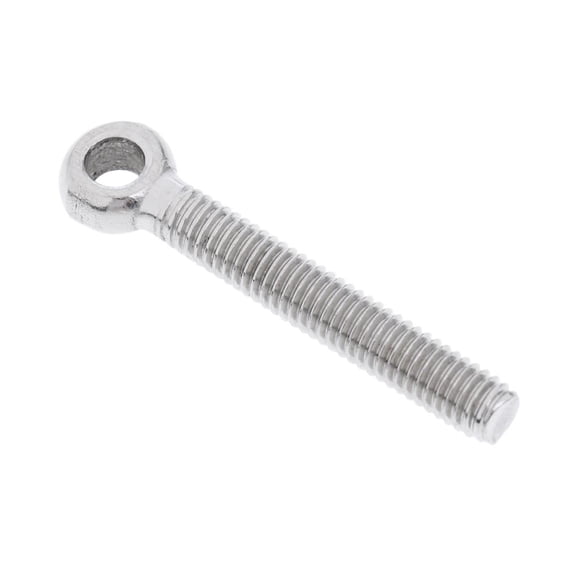 Perno de ojo de acero inoxidable 304 M6 x 25/30/35/40/50/60 mm para balaustrada M6 x 40 mm Cola Perno de ojo roscado