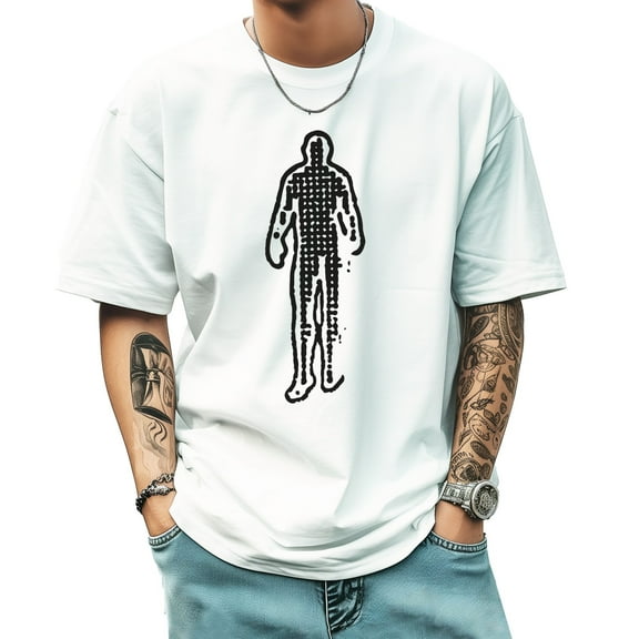 Graphic Tees for Men Summer New Print Casual Tee Fashion Trend Sports Shirt Select