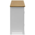 thumbnail image 4 of vidaXL Cupboard 70x35x75 cm Solid Oak Wood, 4 of 5