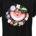thumbnail image 3 of Disney - Alice in Wonderland - Cheshire Cat Circle - Women's Short Sleeve Graphic T-Shirt, 3 of 5