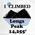 thumbnail image 2 of CafePress - Longs Peak 14,255’ Cap - Adjustable 100% Brushed Unisex Casual Cotton Baseball Cap, Beige, 1, 2 of 2