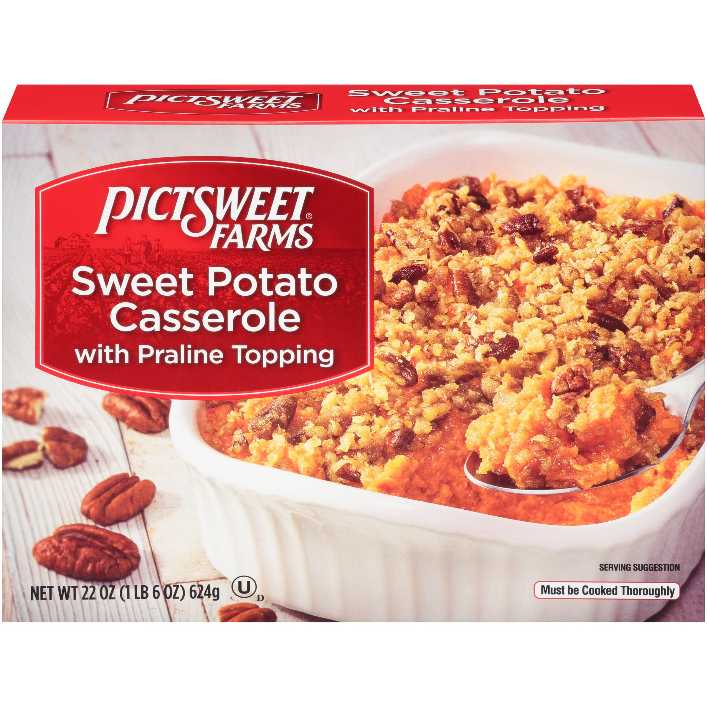 Pictsweet Farms® Sweet Potato Casserole with Praline Topping 22 oz. Box ...