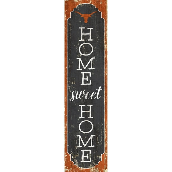 Texas Longhorns 24" Home Sweet Home Leaner Sign
