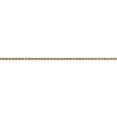 thumbnail image 3 of 14K Yellow Gold 1.15mm Machine-Made Rope Chain 18 IN, 3 of 5