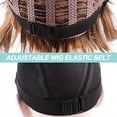 thumbnail image 3 of comerut 1/2Pcs Wig Elastic Band Adjustable with Metal Buckle Comfortable Secure Fit Polyester Fiber Wig Band, 3 of 7