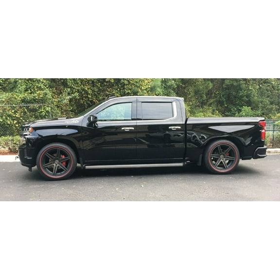 MaxTrac Suspension 2019-2023 Fits Chevrolet Silverado 1500 Fits GMC Sierra 1500 2WD 4WD With Adaptive Ride Control 2in/4in Drop Kit KS331924MR