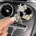 thumbnail image 3 of 2 Pcs Air Vent Clips Rhinestone Car Air Freshener Clip Bling Decorations Charm, 3 of 6