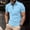 Light Blue |#10, variant on Mens Polo Shirt Quick Dry Short Sleeve Golf Shirt Quarter Zip Pullover Sweatshirt Casual Basic Tees Lightweight Top (Red,M)