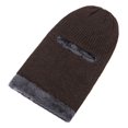 thumbnail image 3 of Duoif Beanies Hats Men Winter Scarf Warm Hat Knit Hat Thick Bib Hats Wool Beanie Winter Hats for Women Coffee, 3 of 9