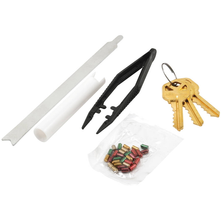 Prime Line E2400 ReKeying Kit For Kwikset Locks 5Pin Tumbler Set with Keys