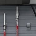 thumbnail image 3 of RST Brands Flow Wall 14 PC Plastic Heavy Duty Shelf & Bin Storage Set - Silver, 3 of 7