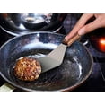 thumbnail image 7 of Homi Styles Cooking Metal Spatula with Beveled Edges | Stainless Steel Jumbo Turner Spatula |  Turner for Skillets, Griddles & Grills | Pancake Flipper, 7 of 7